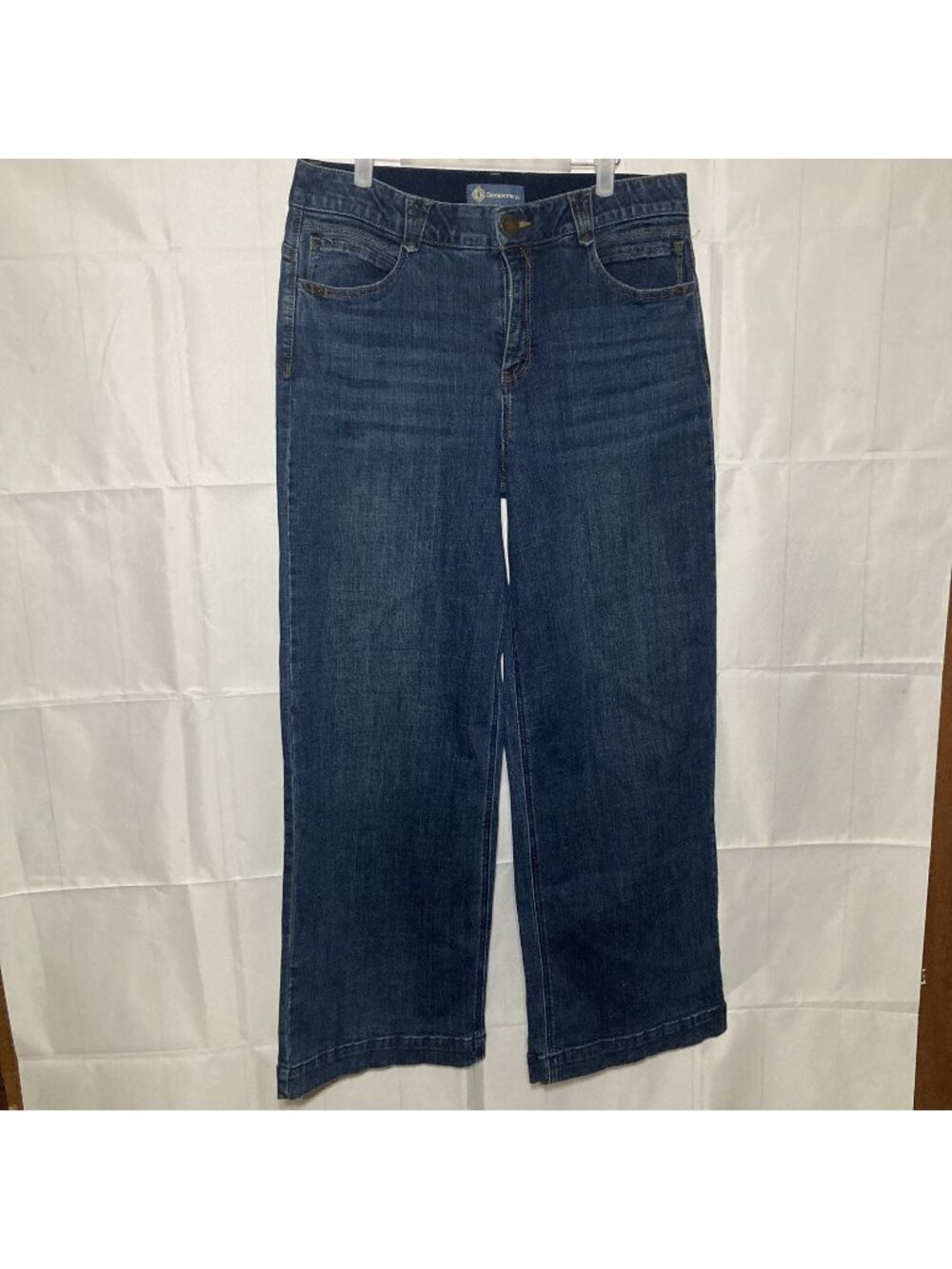 Democracy Ab Solution Wide Leg Jeans Women’s Size 12 Stretch Denim
